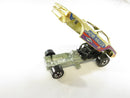 1976-77 Hot Wheels Hemi Hauler Flying Colors 1:64 Gold Funny Car Plymouth Barracuda flip-top dragster series scale
