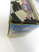 Rear panel of Sunoco Racing Team trailer with Sunoco logo, customer-service graphic, and 1997 marking