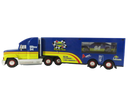 Original box front for Sunoco Racing Team 1997 collector edition toy truck and race car set