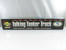 Front view of blue cab on Sunoco Talking Tanker Truck with 1998 plate