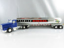 Original box side reading Sunoco Talking Tanker Truck and listed features