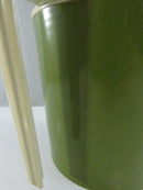Vintage Thermos Model 7002 Avocado Green 10 oz Wide Mouth Vacuum Food Jar Retro 10 oz glass liner King-Seeley