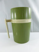 Vintage Thermos Model 7002 Avocado Green 10 oz Wide Mouth Vacuum Food Jar Retro 10 oz glass liner King-Seeley