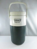 Coleman PolyLite 5590 1/2 Gallon Insulated Water Jug 2 Quart 1993 Green White model beverage cooler handle spout