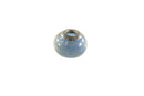 Sterling Silver Amore & Baci Murano Clear & Blue Glass Charm Bead with Glitter 1 product image for Just Stuff I Sell, clear front view, neutral background, original listing photo, optimized descriptive alt text, centered composition variant 4