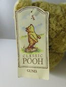 Gund Classic Pooh Winnie the Pooh 12 inch Golden Curly Plush Bear Disney A.A. Milne E.H. Shepard licensed Edison
