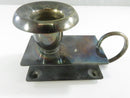 Vintage Bellini Silver Plate Chamberstick Candle Holder with Matchbox Sleeve Made in Brazil Brazilian handle century
