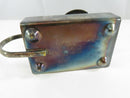 Vintage Bellini Silver Plate Chamberstick Candle Holder with Matchbox Sleeve Made in Brazil Brazilian handle century