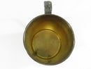 Vintage 1881 Rogers Lilac Time Child's Baby Cup Silver Plate Gold Wash Spoon Handle c. 1957 Oneida interior washed