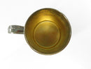 1881 Rogers Lilac Time Silver Plate Child's Cup c. 1957 Gold Wash Interior Beta Sigma Phi Engraved Oneida engraving
