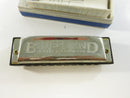 Vintage Hohner International Bluesband Key of C 10-Hole Diatonic Harmonica Made in China with Box stainless steel cover