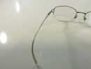 Circa 1980s Sferoflex 2503-B Women's Semi-Rimless Metal Eyeglass Frame 49-18-130 Made in Italy eyeglasses vintage silver