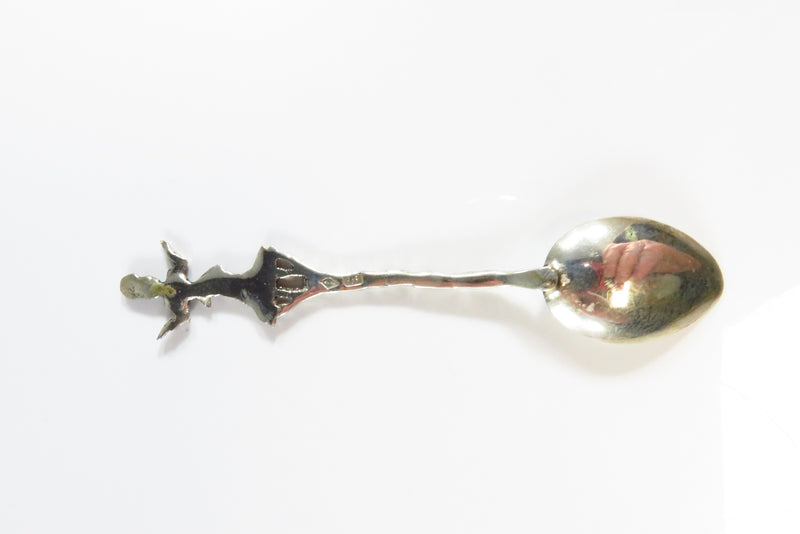 Dancing Woman Design 833 Silver Brazilian Demitasse Coffee Baby Diminutive Spoon