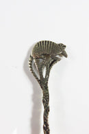 Armadillo Design 833 Silver Brazilian Demitasse Coffee Baby Diminutive Spoon product image for Just Stuff I Sell, clear front view, neutral background, original listing photo, optimized descriptive alt text, centered composition variant 2