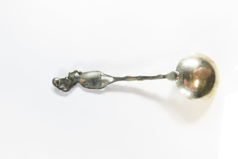 Brazilian Woman Design 833 Silver Brazilian Sugar Ladle Spoon