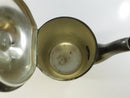 Vintage Reed & Barton A Sheraton Hotel Silver Soldered Individual Coffee Tea Pot 24 Art Deco NS777 3 1/2 Silverplate