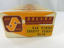 Selley Models HO Scale combine kit components including cast body sides, ends, wooden floor, trucks, and parts bags