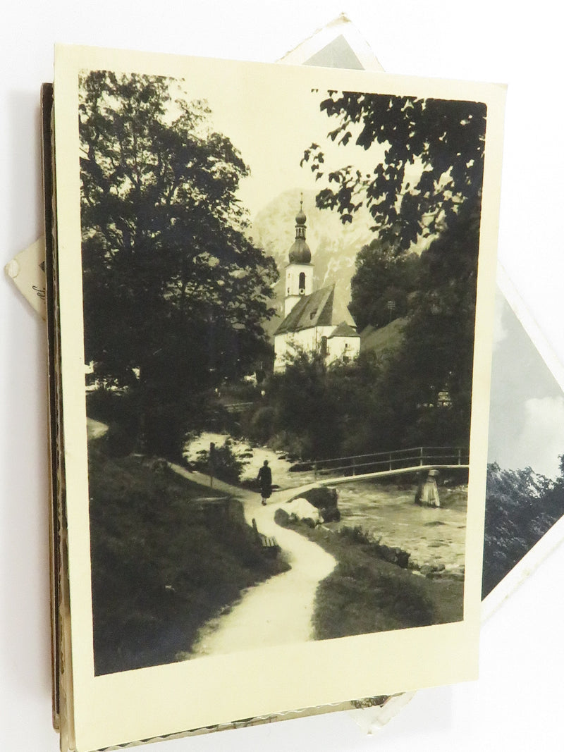 Mixed Grouping 17 Antique to c50's RPPC Photo Post Cards Used and Unused German