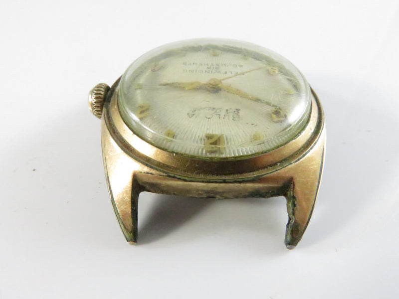 Bulova 23 Jewel Watch, Vintage Parts, Self-Winding, 10BPAC Movement, Non-Functional, 33mm