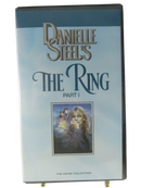 Front cover of Danielle Steel's The Ring Part I VHS clamshell from The Movie Collection