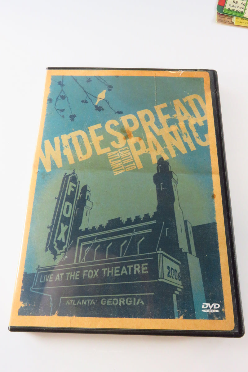 Widespread Panic DVD Ticket Set and Earth To America Music CD Grouping