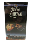 Front of factory-sealed Doctor Zhivago Screen Epics Deluxe Edition VHS slipcase with film artwork