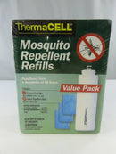 ThermaCELL 1137P Mosquito Repellent Refills Value Pack 4 Butane Cartridges 12 Mats 48 Hour refill insect repellency