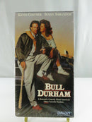 Bull Durham 1989 VHS Slipcover Orion Home Video Kevin Costner Susan Sarandon release Robbins Wilson Robert Shelton