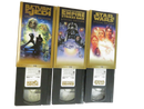 Star Wars Trilogy Special Edition 1997 VHS 3-Tape Box Set THX Digitally Mastered Gold Slipcase