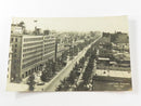 Lightening Boulevard Osaka Japan RPPC Unused Postcard 101 — front view
