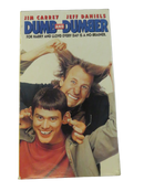 Front of Dumb and Dumber VHS slipcover with Jim Carrey and Jeff Daniels cover artwork.
