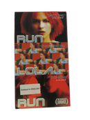 Front of Run Lola Run VHS slipcover with Franka Potente cover art and Dubbed In ENGLISH sticker.