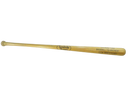 Full view of Louisville Slugger wooden mini baseball bat stamped for the Colonial York Baseball Tournament 25th Anniversary.