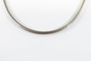18" 3mm Sterling Snake Chain Charm Pendant Necklace Snap Closure Pre-owned product image for Just Stuff I Sell, clear front view, neutral background, original listing photo, optimized descriptive alt text, centered composition variant 5