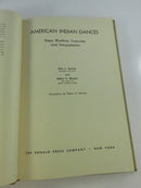 Copyright page of American Indian Dances