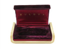 Antique Bulova Celluloid Art Deco Unusual Women's Velvet Watch Box Display Case