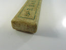 Angled reverse-side view of the closed R. B. & R. German straight razor slide box