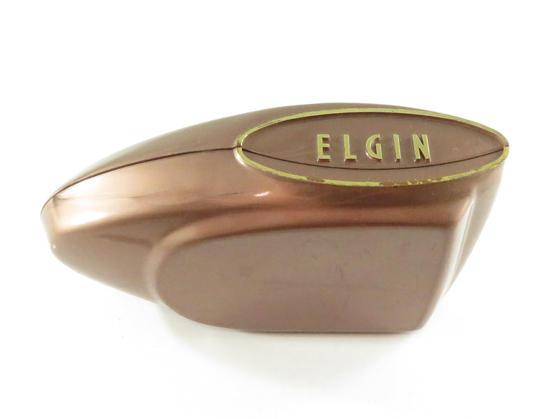 Vintage c1950's Elgin Self Winding Shock Resistant Waterproof Watch Box Display Case