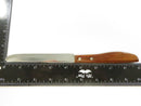 Imperial Diamond Edge Steak Knife Set of 6 Vintage 8.75 Inch Stainless Steel Wood Handle USA 1960s 1970s Cutlery