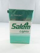 Salem Lights FlavorSeal Soft Pack Complimentary Not for Sale Sealed NOS R.J. Reynolds Tobacco Historical Display Artifact