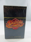Dakota Full Flavor Cigarettes 20 Class A Hard Box Sealed Complimentary Promotional Pack R.J. Reynolds Tobacco Co.