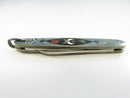 Shriners Masonic Sterling Silver Guilloche Enamel Pocket Knife A.O. Oakes Art Deco 1920s 1930s Watch Fob 2 Blade 3 Inch