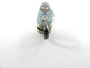 Shriners Masonic Sterling Silver Guilloche Enamel Pocket Knife A.O. Oakes Art Deco 1920s 1930s Watch Fob 2 Blade 3 Inch