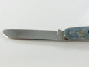 Shriners Masonic Sterling Silver Guilloche Enamel Pocket Knife A.O. Oakes Art Deco 1920s 1930s Watch Fob 2 Blade 3 Inch