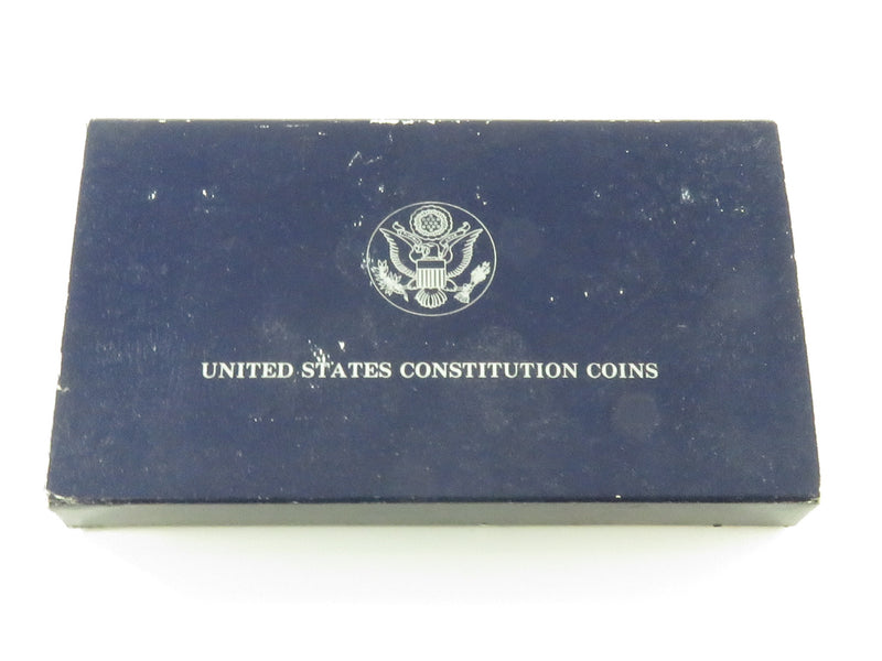 1987-S Silver Dollar United States Constitution Commemorative Dollar 90% Silver