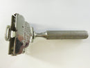 Close view of razor head marking for GEM Cutlery Co. New York U.S.A. and Damaskeene blades.