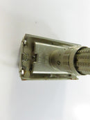 1968 Gillette Slim Adjustable Safety Razor N2 Date Code Nickel-Plated Brass 1-9 Dial USA Double Edge 3 5/8 Inch