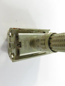 1968 Gillette Slim Adjustable Safety Razor N2 Date Code Nickel-Plated Brass 1-9 Dial USA Double Edge 3 5/8 Inch