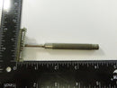 Vintage Christy Single Edge Safety Razor Made in USA Nickel-Plated Metal Diamond Knurled Handle 3 1/2 Inch Wet Shaving