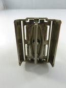 Vintage Gillette Slim Adjustable Safety Razor J3 USA Twist-to-Open Butterfly Head 1-9 Dial 3 5/8 Inch Wet Shaving